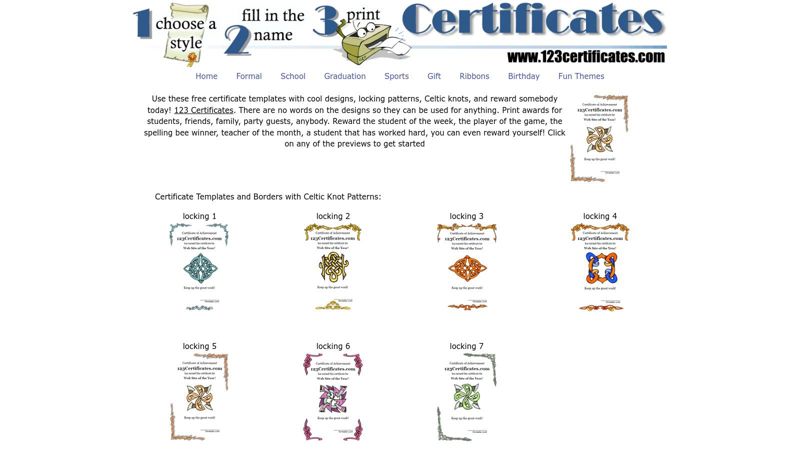 123Certificates