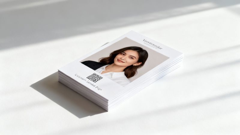 A person creatively arranging personalized photos on a mood board.