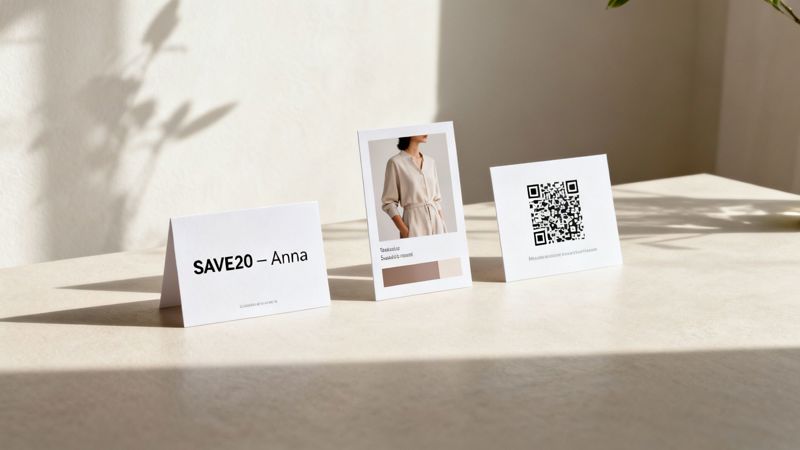 An event ticket with a personalized name and a unique QR code, highlighting creative use cases for personalized images.