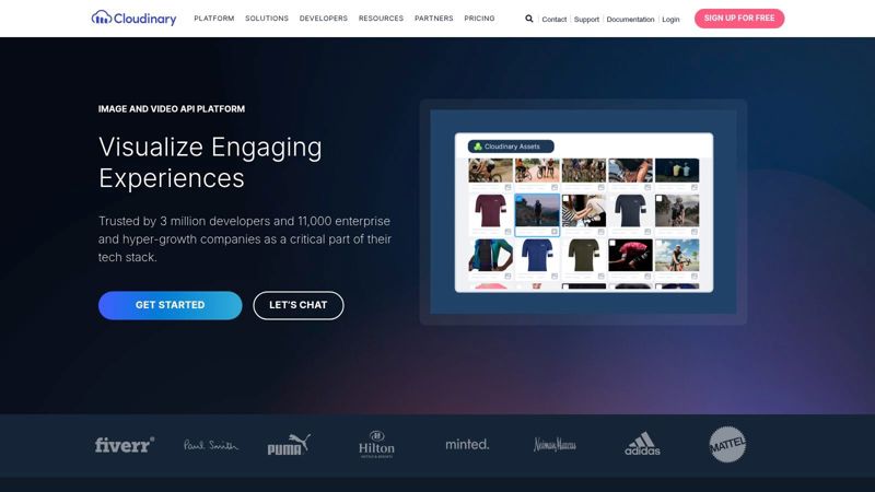 Cloudinary (Programmable Media)