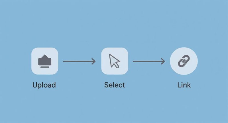 Infographic about adding links to images