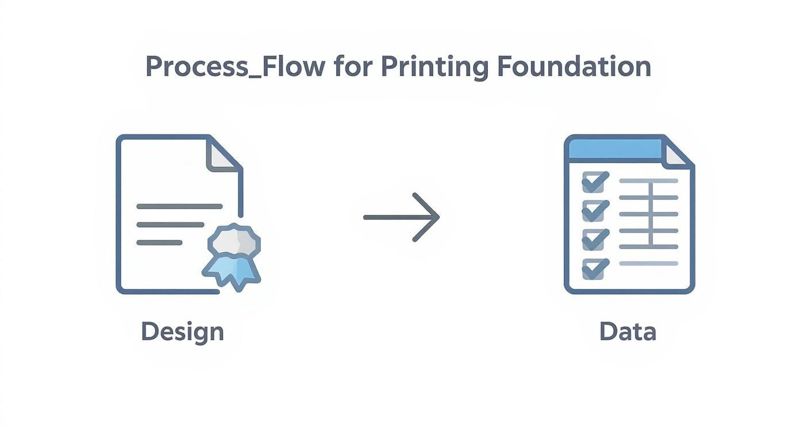 Infographic about custom certificates printing