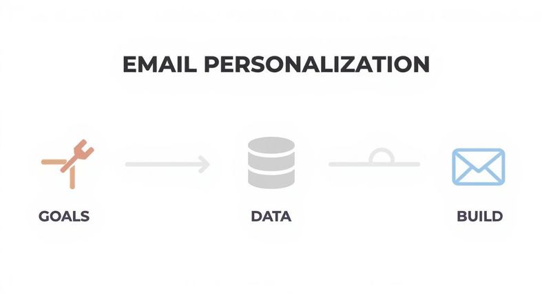 Infographic about dynamic content in emails
