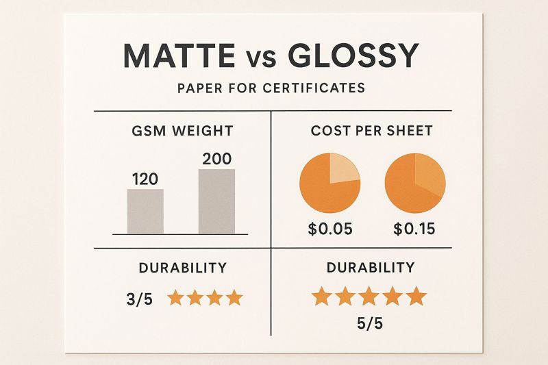 Infographic about how to make a certificate