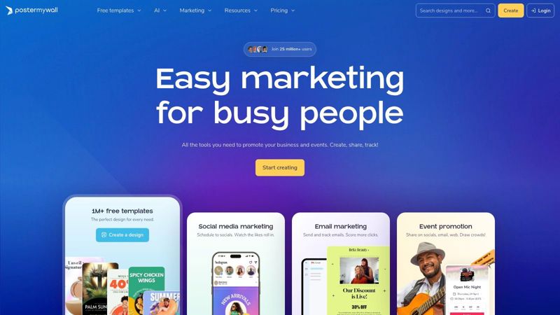 PosterMyWall real estate flyer marketing templates